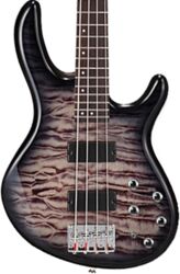 Solid body electric bass Cort Action DLX Plus FGB - Fade grey burst