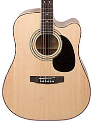 Electro acoustic guitar Cort AD880CE - Natural glossy
