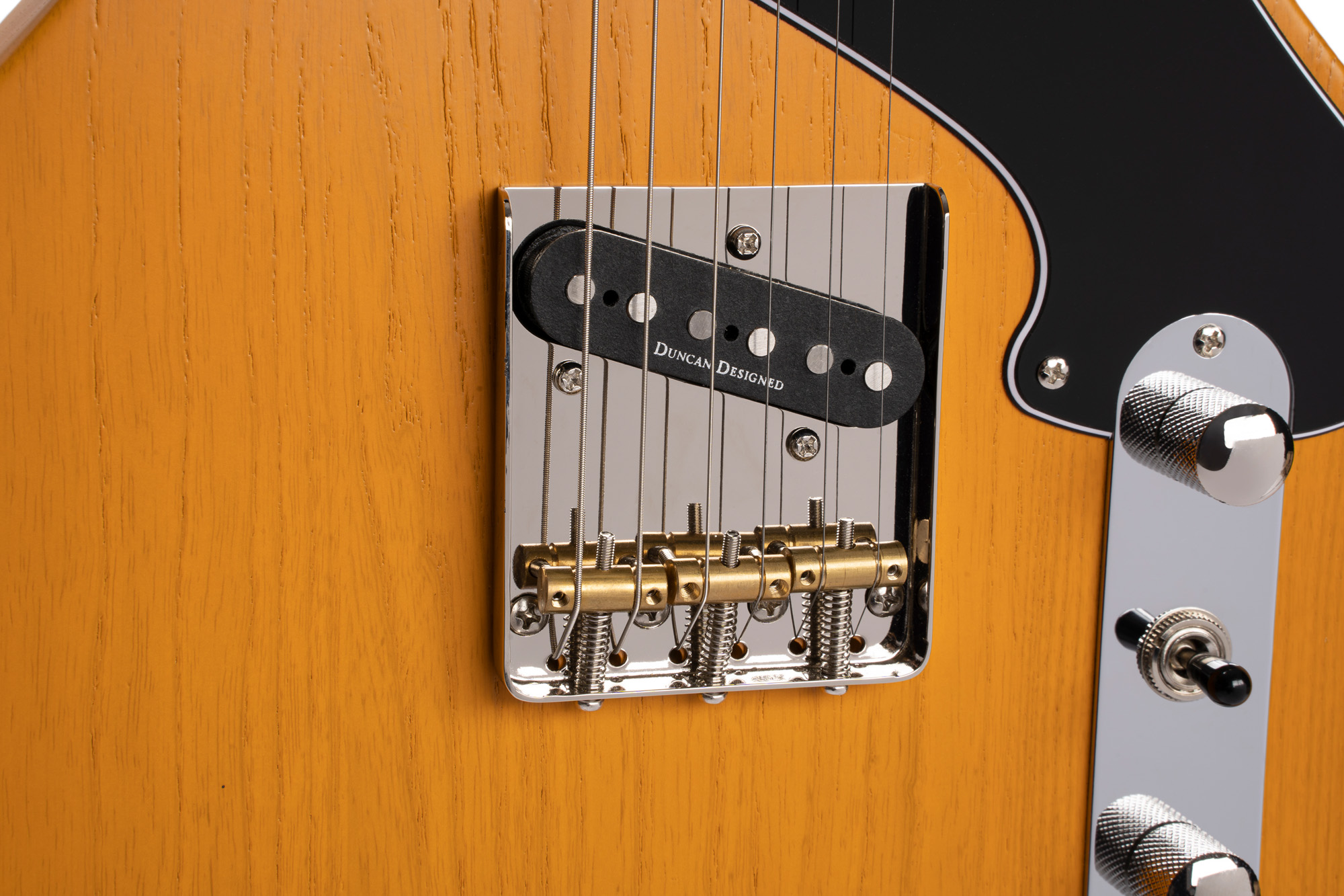 Cort Sunset Tc Opmy Ss Ht Jat - Open Pore Mustard Yellow - Single cut electric guitar - Variation 2