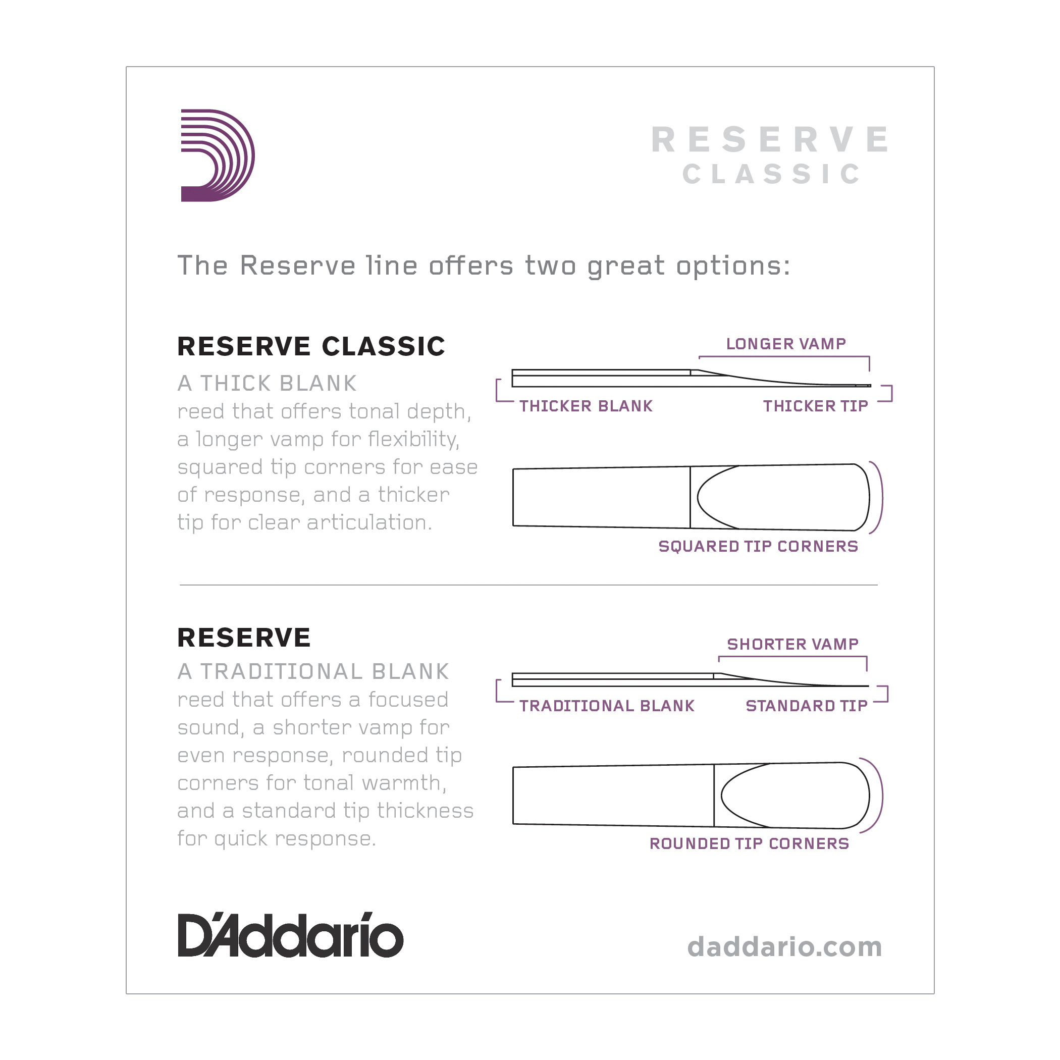 D'addario Dct1035 - Clarinet reed - Variation 1