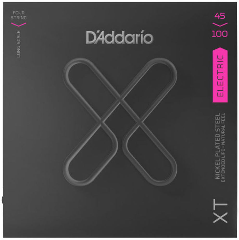 D'addario Xtb45100 Nps Electric Bass Long Scale 4c 45-100 - Electric bass strings - Main picture