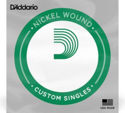 Acoustic guitar strings D'addario NW049 Electric (1) XL Nickel Wound 049 - String by unit