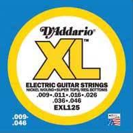 D'addario Jeu De 6 Cordes Exl125 Nickel Round Wound Sltrb 9-46 - Electric guitar strings - Variation 1
