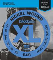 EJ21 Nickel Wound Electric Bass 12-52 - set of strings