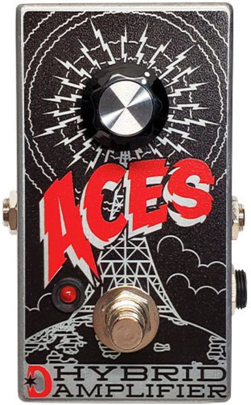 Daredevil Pedals Aces Hybrid Amplifier Fuzz Disto - Volume, boost & expression effect pedal - Main picture