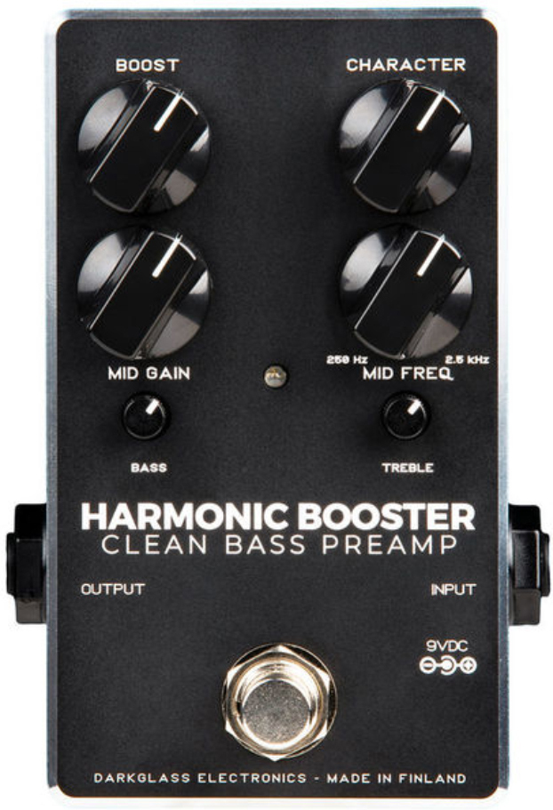 Darkglass Harmonic Booster - EQ & enhancer effect pedal for bass - Main picture