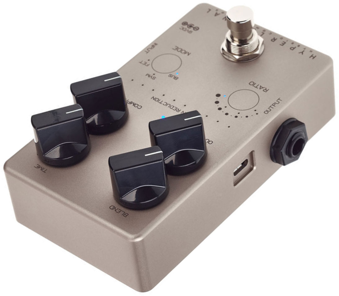 Darkglass Hyper Luminal Hybrid Compressor - Compressor, sustain & noise gate effect pedal for bass - Variation 3
