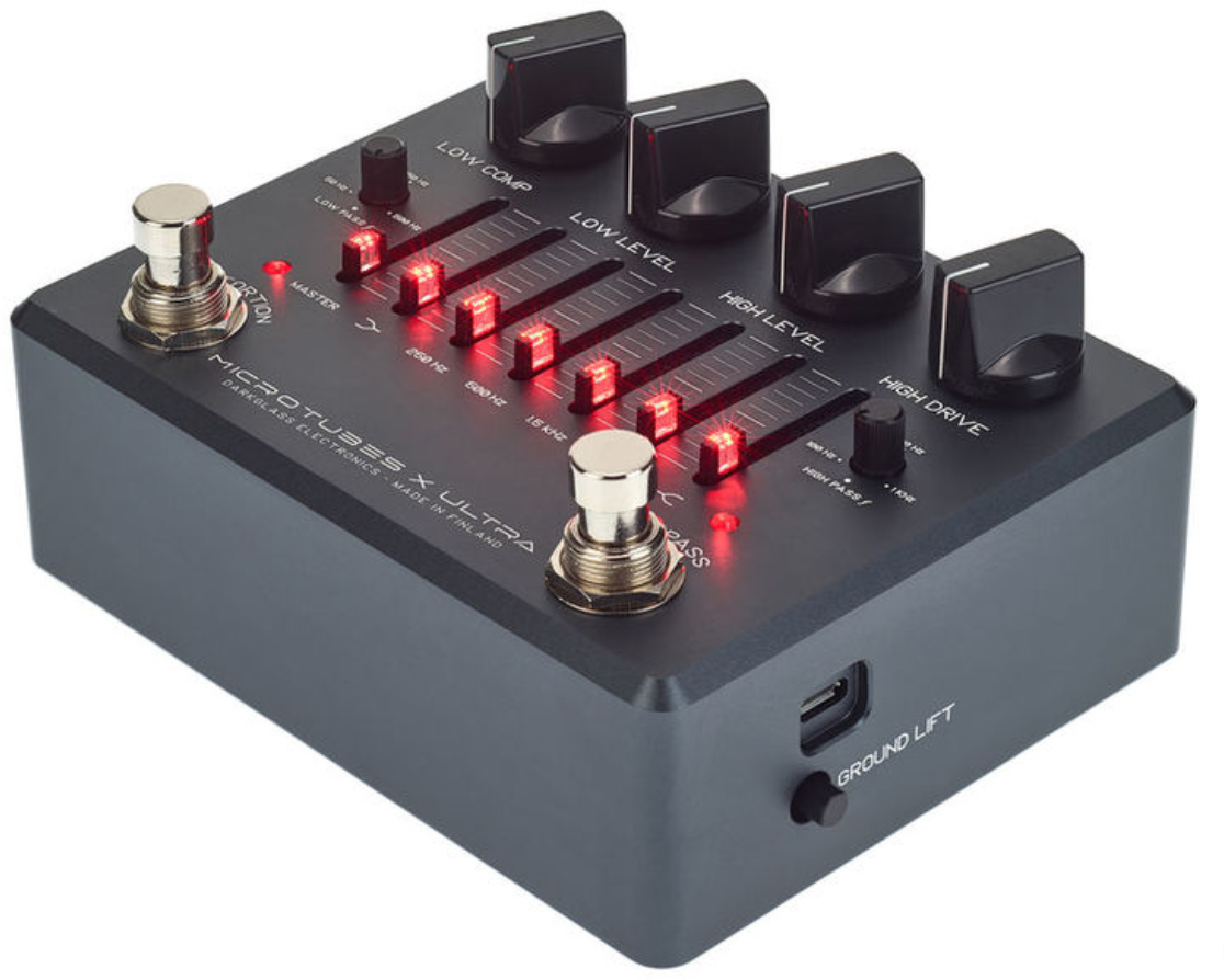 Darkglass Microtubes X Ultra - Overdrive, distortion, fuzz effect pedal for bass - Variation 1