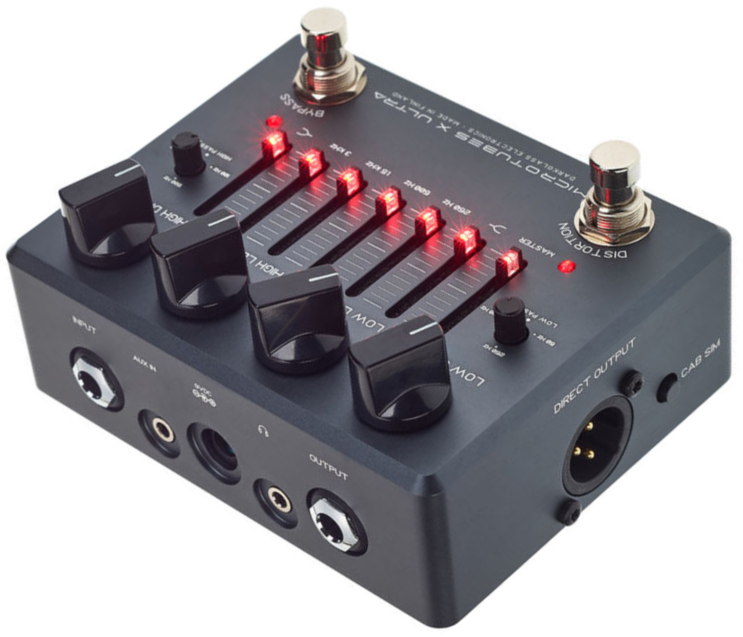 Darkglass Microtubes X Ultra - Overdrive, distortion, fuzz effect pedal for bass - Variation 2