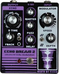 Reverb, delay & echo effect pedal Death by audio ECHO DREAM 2 ANALOG ECHO ET FUZZ