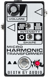 Overdrive, distortion & fuzz effect pedal Death by audio Micro Harmonic Transformer