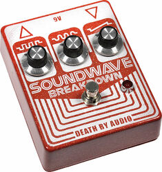 Overdrive, distortion & fuzz effect pedal Death by audio SOUNDWAVE BREAKDOWN