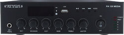 Multiple channels power amplifier Definitive audio PA 120 MEDIA