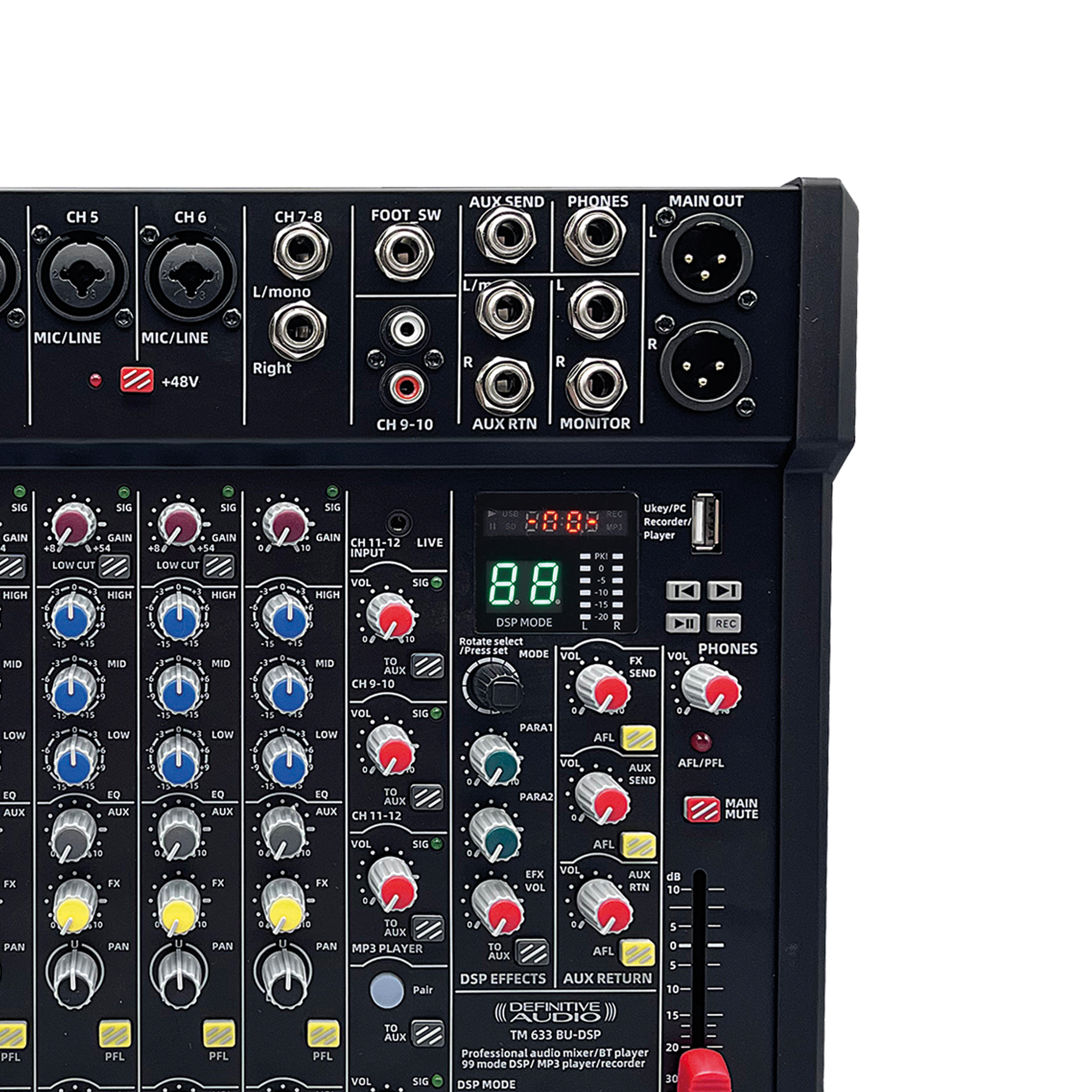 Definitive Audio Tm 633 Bu-dsp - Analog mixing desk - Variation 6