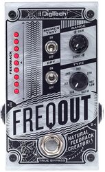 Wah & filter effect pedal Digitech FreqOut Natural Feedback Creator