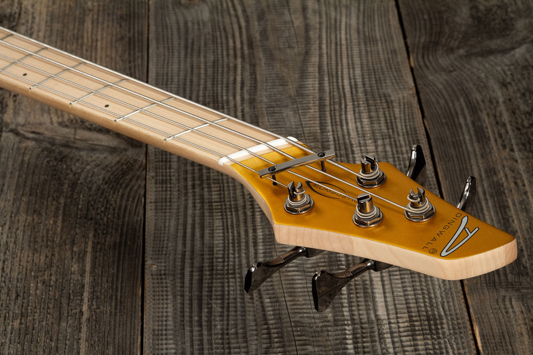 Dingwall Adam Nolly Getgood Ng3 4c Signature 3pu Active Mn - Gold Matte - Solid body electric bass - Variation 7