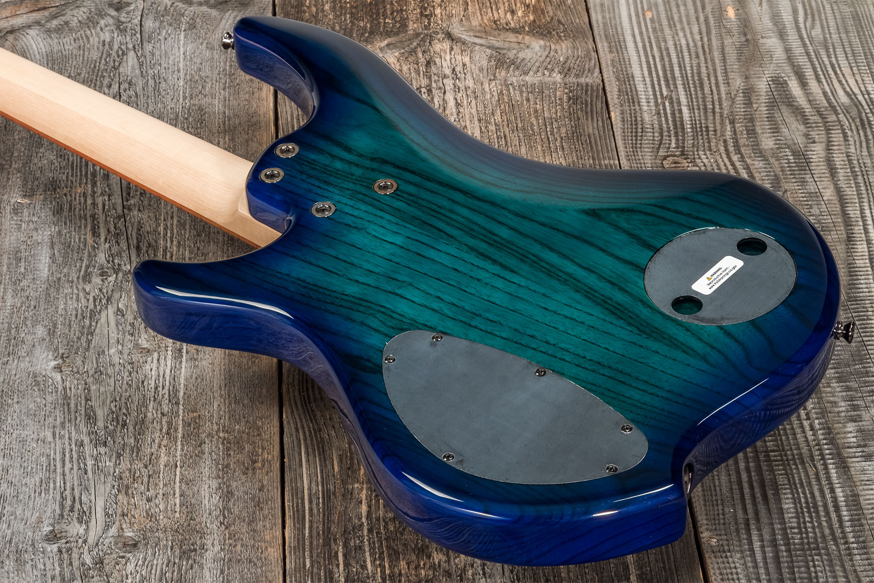 Dingwall Combustion Cb2 4c 2pu Active Pf - Whalepool Burst - Solid body electric bass - Variation 5