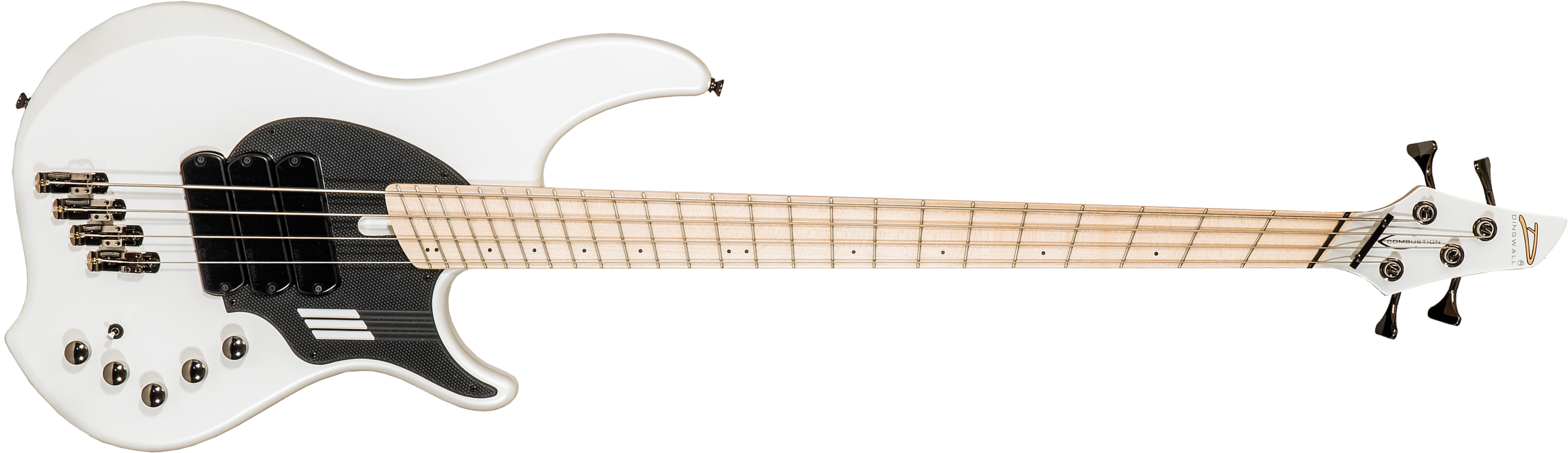 Dingwall Adam Nolly Getgood Ng3 4c 3pu Signature Active Mn - Ducati Pearl White - Solid body electric bass - Main picture