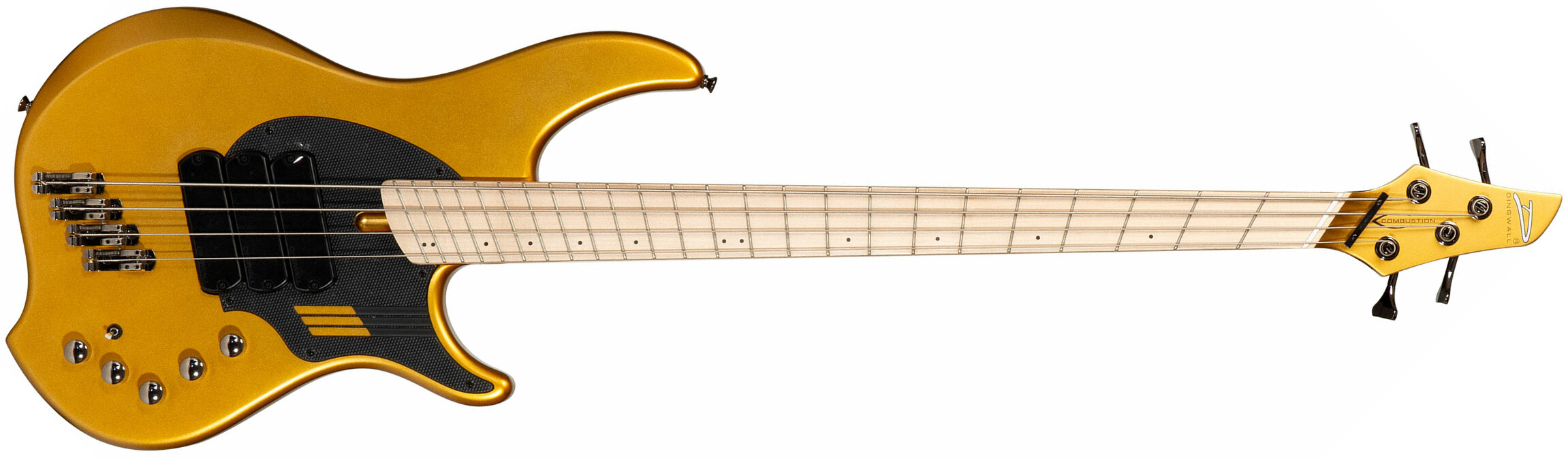 Dingwall Adam Nolly Getgood Ng3 4c Signature 3pu Active Mn - Gold Matte - Solid body electric bass - Main picture