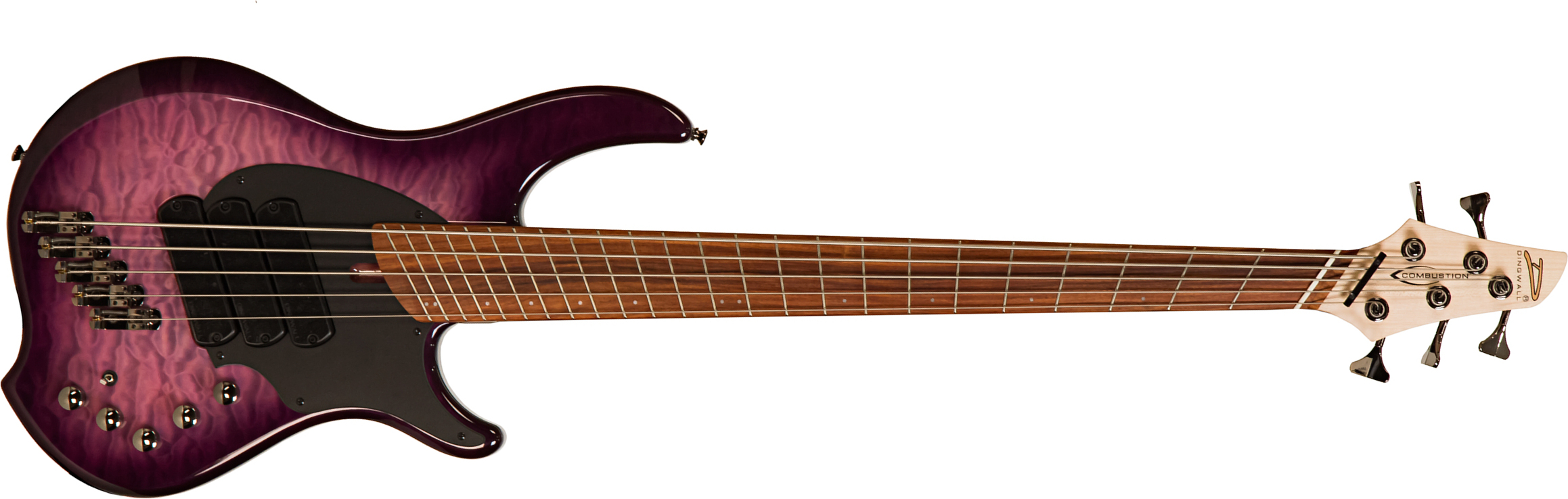 Dingwall Combustion Cb3 5c 3pu Active Pf - Ultra Violet Gloss - Solid body electric bass - Main picture