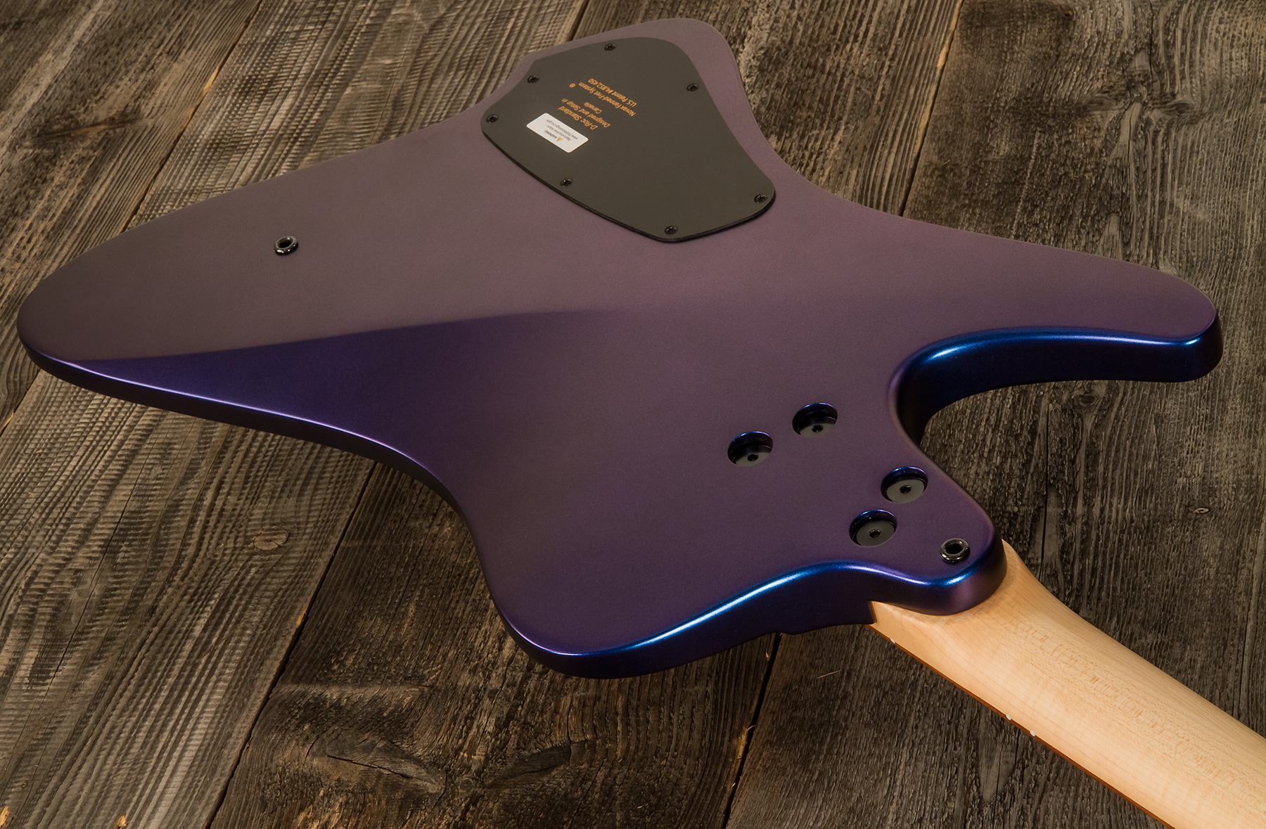 Dingwall D-roc Standard 4c 3-pickups Pf - Blue To Purple Colorshift - Solid body electric bass - Variation 2