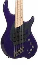 Solid body electric bass Dingwall Adam Nolly Getgood NG3 5 3-Pickups - Purple metallic