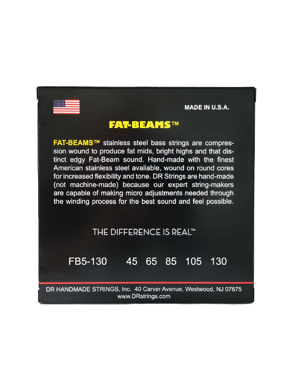 Dr Fat-beam Stainless Steel 45-130 - Electric bass strings - Variation 2
