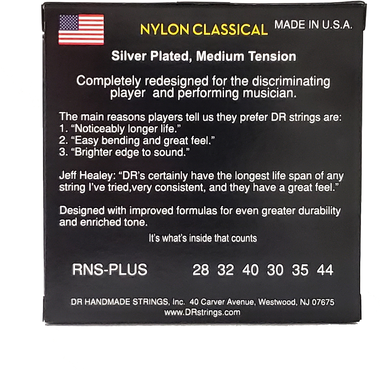 Dr Rns-plus Classical Medium (28/44) - Nylon guitar strings - Variation 1