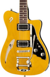 Single cut electric guitar Duesenberg Caribou - Butterscotch blonde