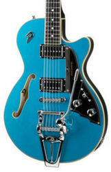 Semi-hollow electric guitar Duesenberg Starplayer III - Catalina blue