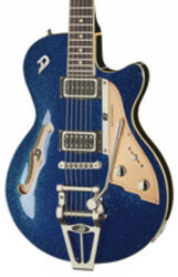 Semi-hollow electric guitar Duesenberg Starplayer TV - Sparkle blue