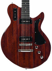 Retro rock electric guitar Eastman Juliet P90 - Truetone gloss vintage red
