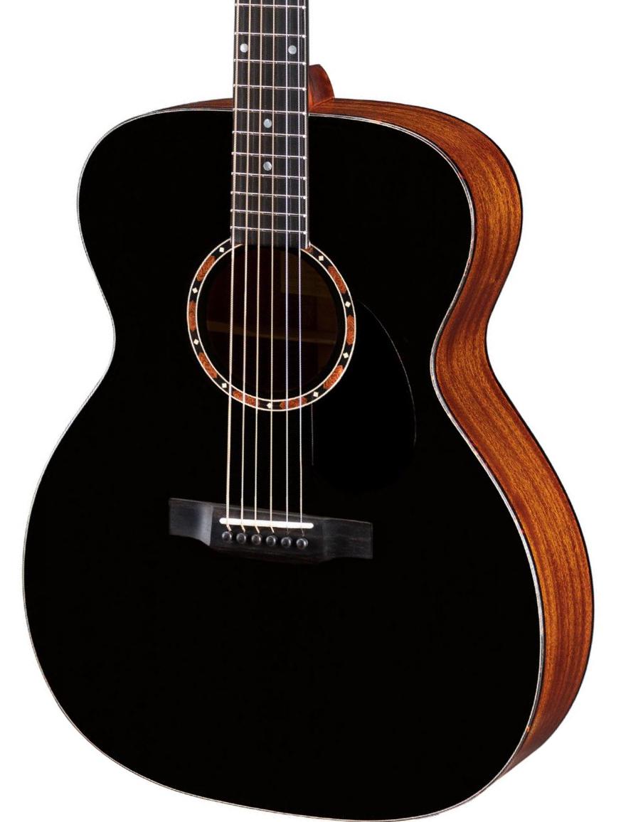 Folk guitar Eastman E2OM Traditional - Truetone satin black