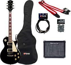 Electric guitar set Eastone LP100 + Blackstar ID Core V3 Stereo 10 +Accessories - Black