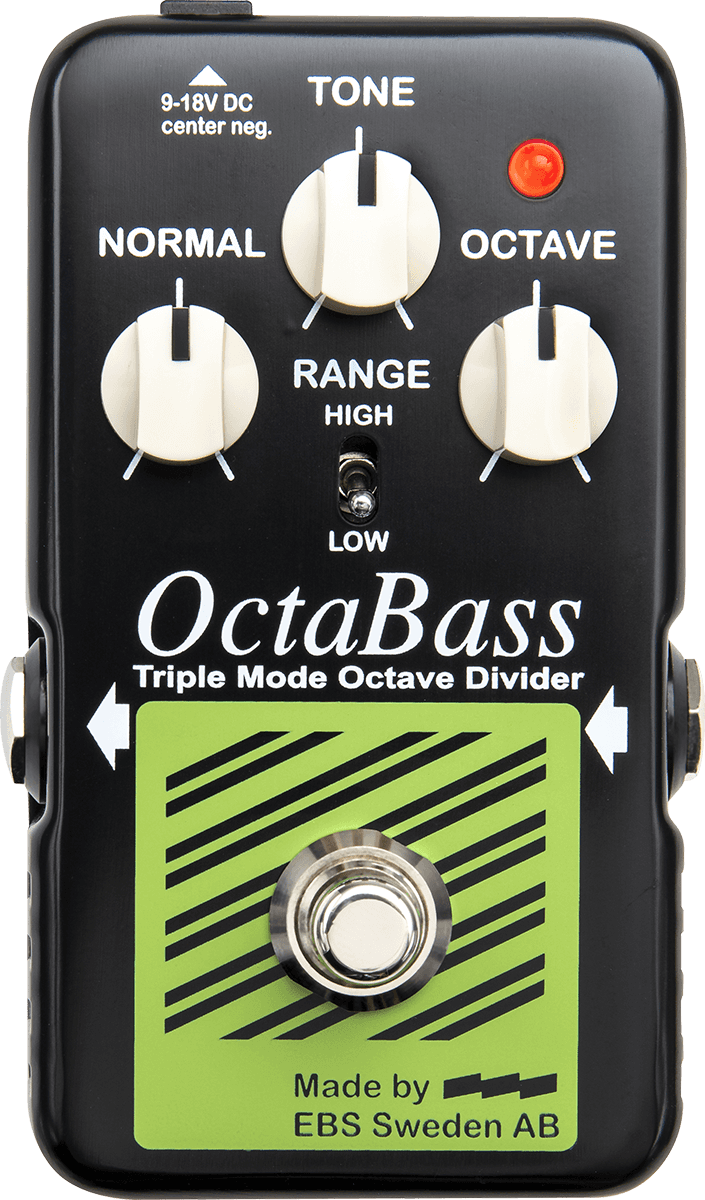 Ebs Octabass Blue Label - Harmonizer effect pedal for bass - Main picture