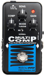 Compressor, sustain & noise gate effect pedal for bass Ebs                            MultiComp Blue Label