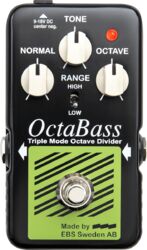Harmonizer effect pedal for bass Ebs                            Octabass Blue Label