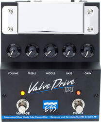 Bass preamp Ebs                            ValveDrive DI Tube Preamp/Overdrive