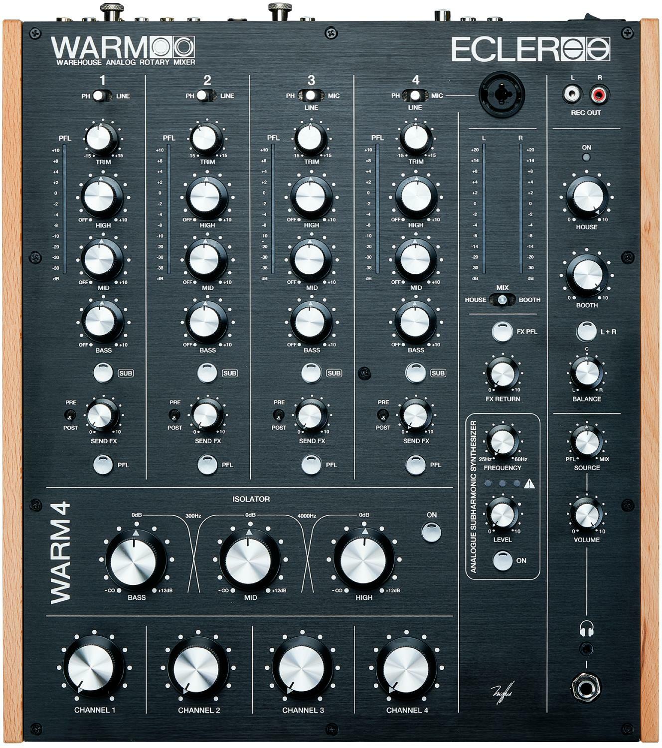 Ecler Warm 4 - DJ mixer - Main picture
