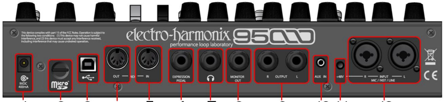 Electro Harmonix 95000 Performance Loop Laboratory - Looper effect pedal - Variation 2