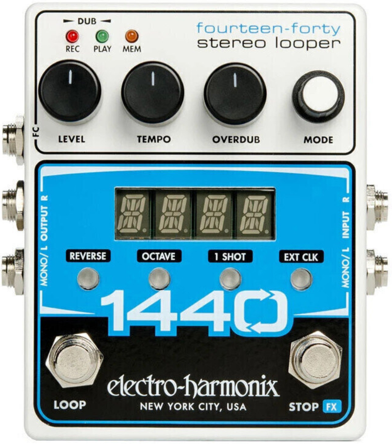 Electro Harmonix 1440 Stereo Looper - Looper effect pedal - Main picture