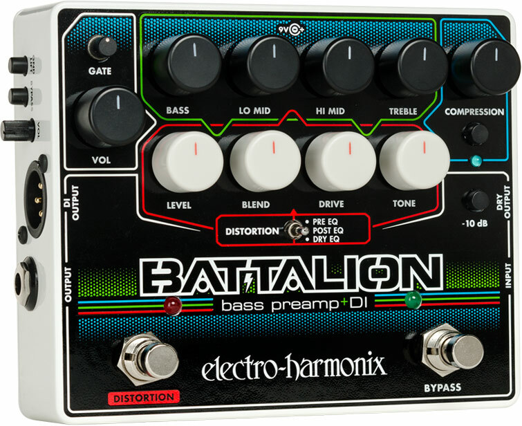 Electro Harmonix Battalion Bass Preamp & Di - Bass preamp - Main picture