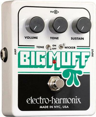 Electro Harmonix Big Muff Pi Tone Wicker Distorsion Sustainer - Overdrive, distortion & fuzz effect pedal - Main picture
