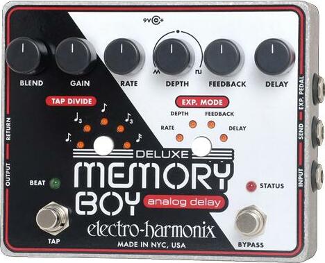 Electro Harmonix Deluxe Memory Boy Analog Delay - Reverb, delay & echo effect pedal - Main picture