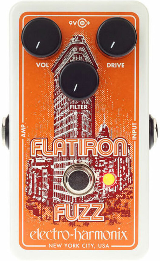 Electro Harmonix Flatiron Fuzz Distortion - Overdrive, distortion & fuzz effect pedal - Main picture