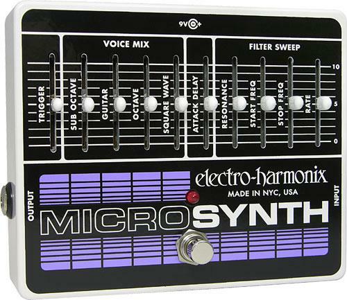 Electro Harmonix Micro Synth - Harmonizer effect pedal - Main picture