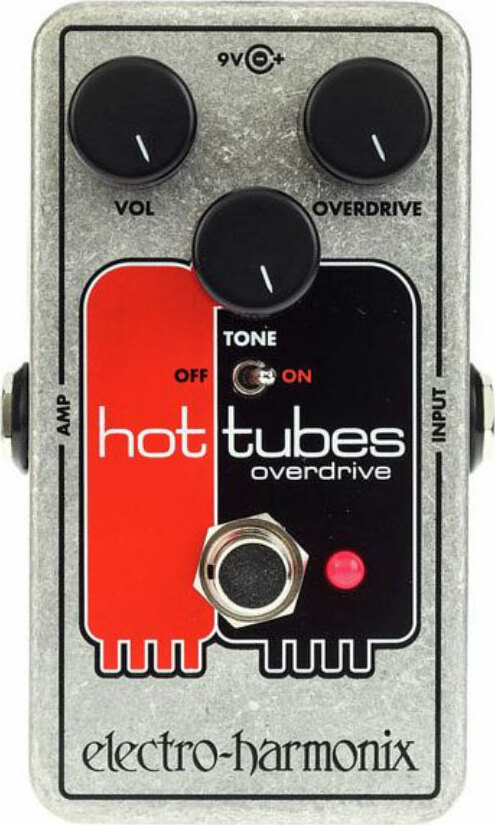 Electro Harmonix Nano Hot Tubes Overdrive - Overdrive, distortion & fuzz effect pedal - Main picture