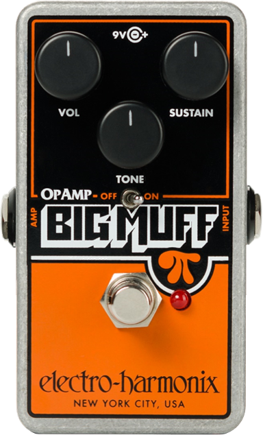 Electro Harmonix Op-amp Big Muff Pi - Overdrive, distortion & fuzz effect pedal - Main picture