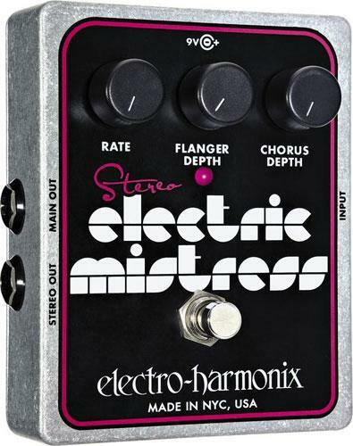 Electro Harmonix Stereo Electric Mistress Xo Flanger Chorus - Modulation, chorus, flanger, phaser & tremolo effect pedal - Main picture