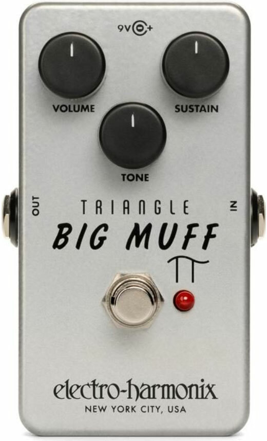 Electro Harmonix Triangle Big Muff Pi Distortion/sustainer/fuzz - Overdrive, distortion & fuzz effect pedal - Main picture